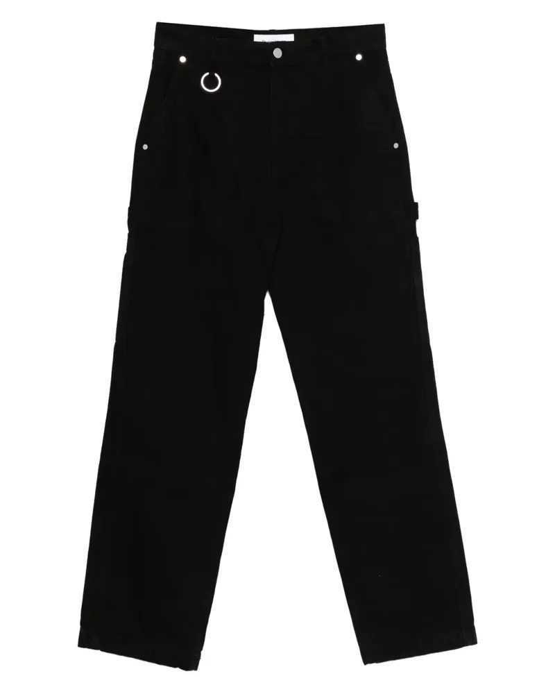 Études Studio Carpenter-Hose mit Ringdetail - Schwarz Schwarz