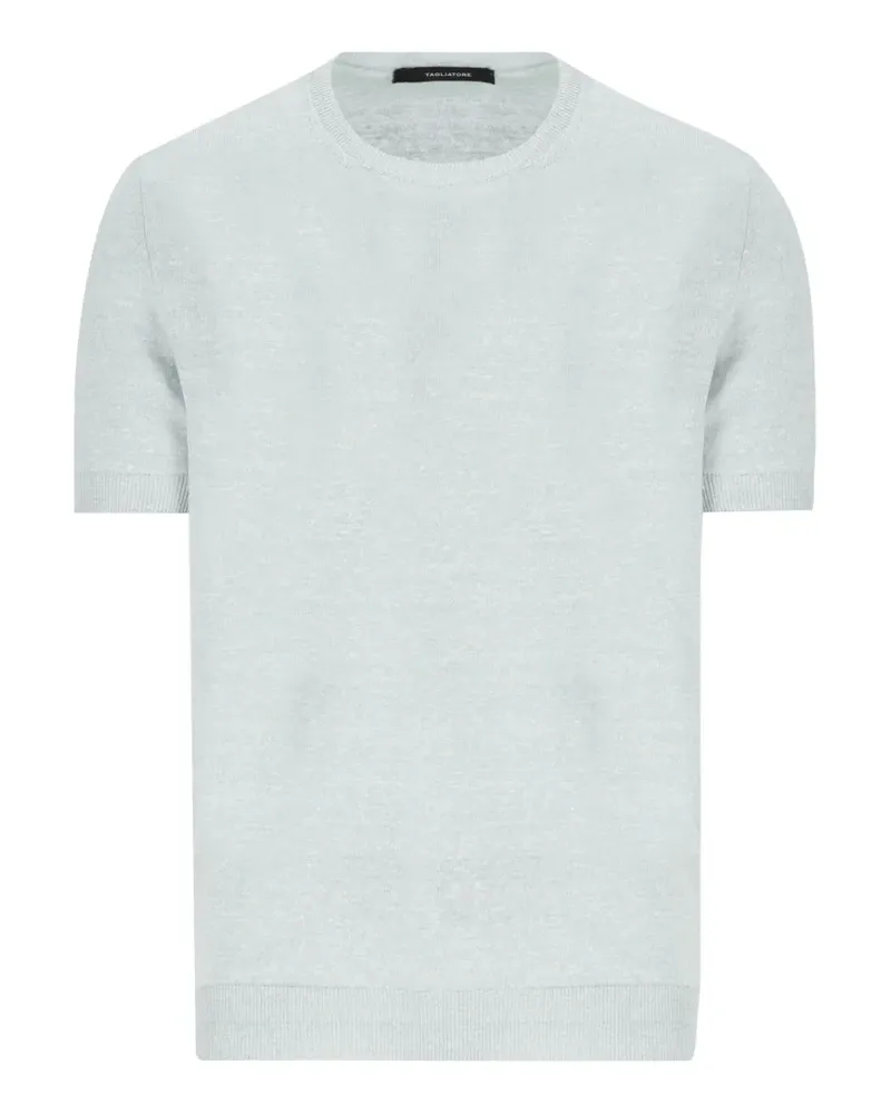 Tagliatore Geripptes T-Shirt - Grün Grün