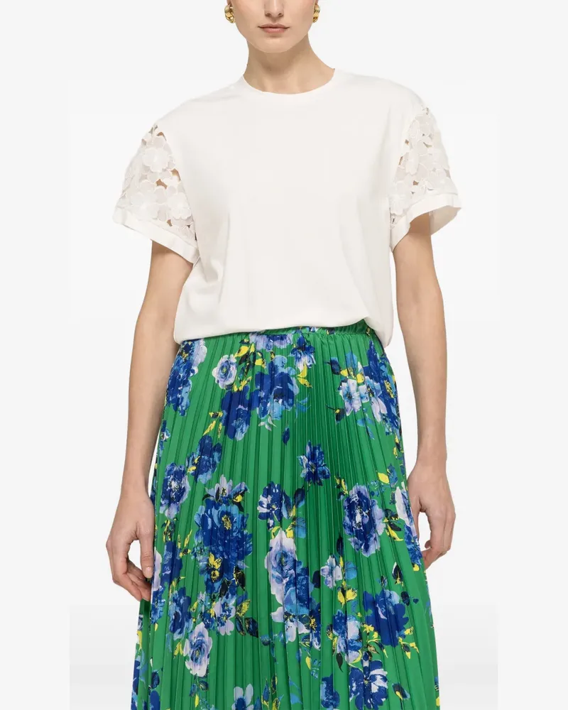 NISSA T-Shirt mit Stickerei - Weiß Weiß