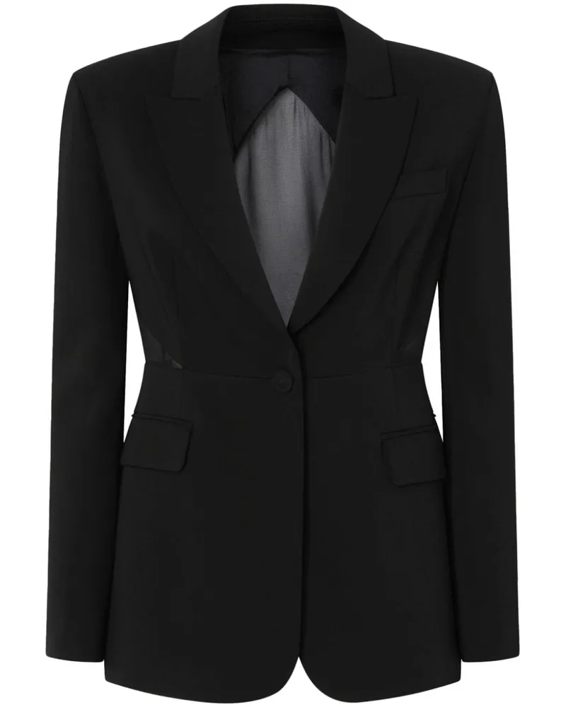 Pinko Blazer mit Cut-Out - Schwarz Schwarz