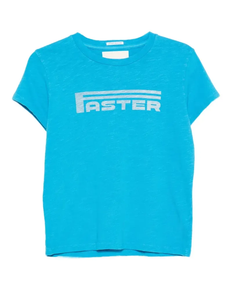 Mother T-Shirt mit The Lil Sinful-Print - Blau Blau