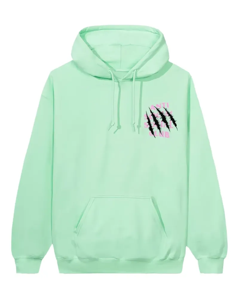 Anti Social Social Club Claw After US Hoodie - Grün Grün