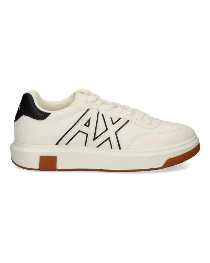 EA7 Sneakers mit Logo - Nude Nude