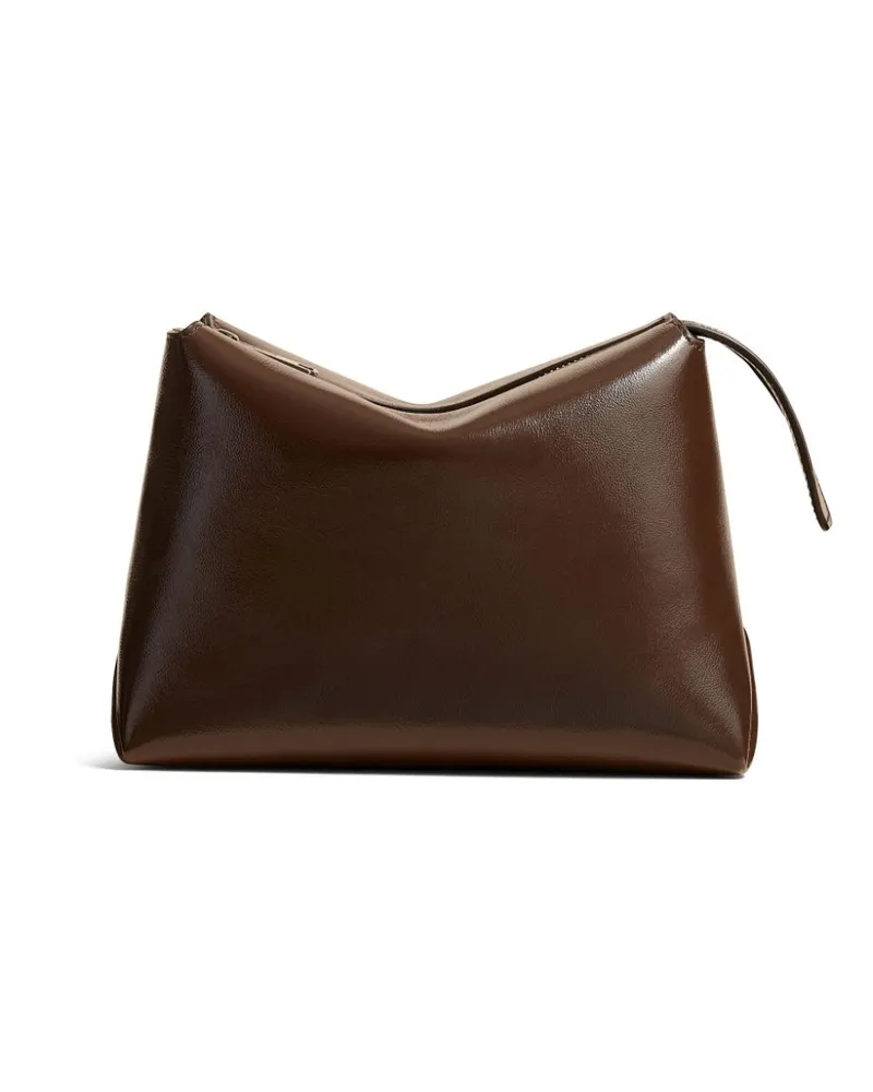 KHAITE Kleine Lina Clutch - Braun Braun