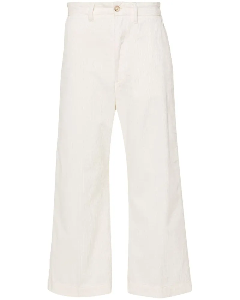 Ralph Lauren Hose aus Cord - Weiß Weiß