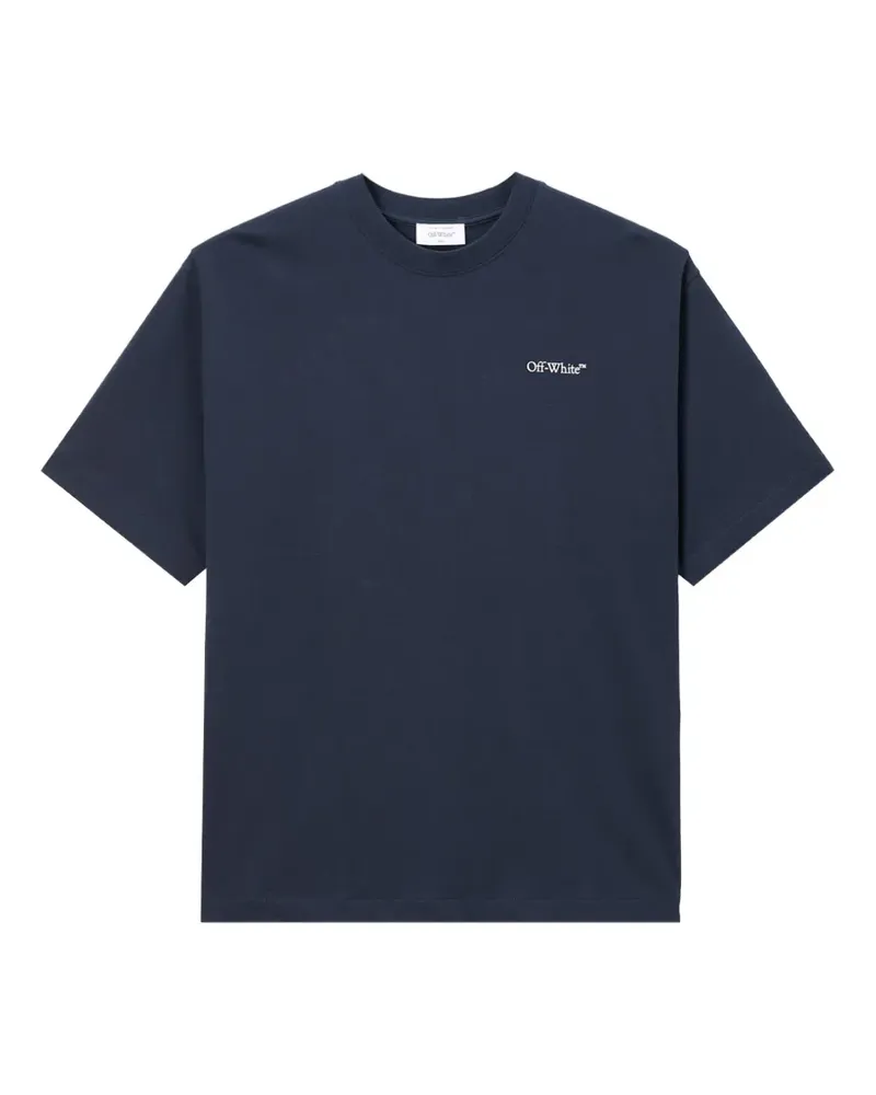 OFF-WHITE T-Shirt mit Pfeil-Print - Blau Blau