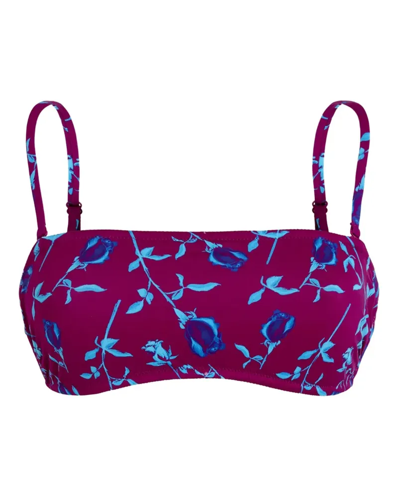 Vilebrequin Bandeau-Bikinioberteil - Violett Violett