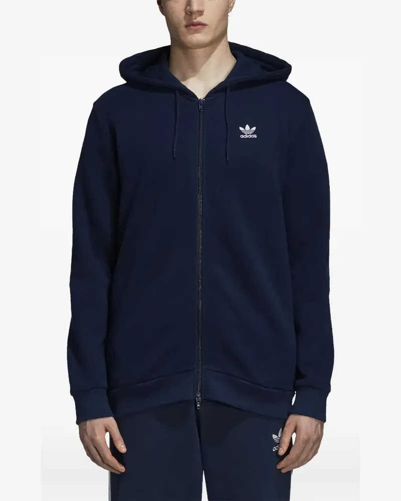 adidas Hoodie mit Originals Trefoil-Stickerei - Blau Blau