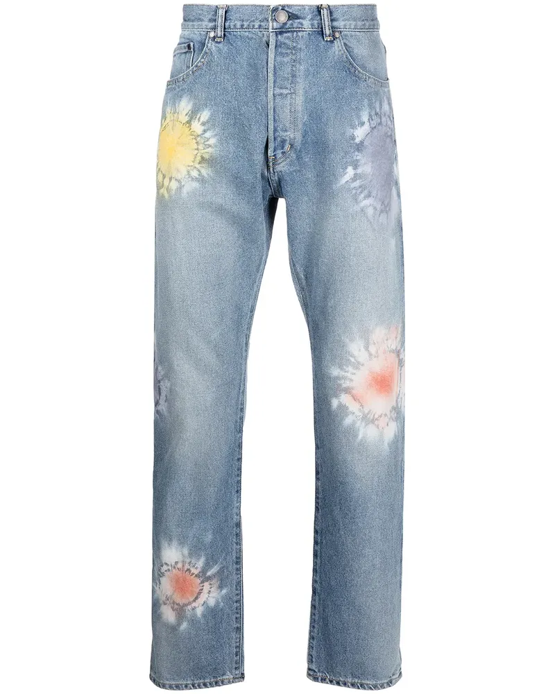 John Elliott + Co The Kane Jeans im Distressed-Look - Blau Blau
