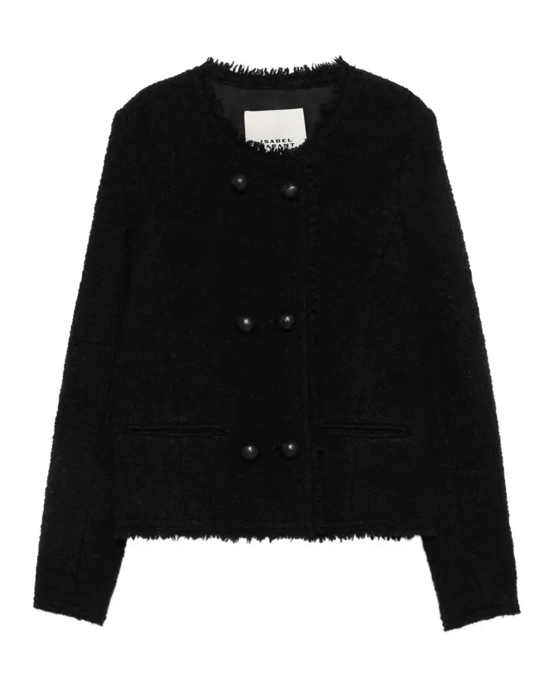 Isabel Marant Suely Jacke - Schwarz Schwarz