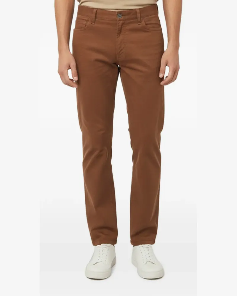Ermenegildo Zegna Klassische Slim-Fit-Jeans - Braun Braun