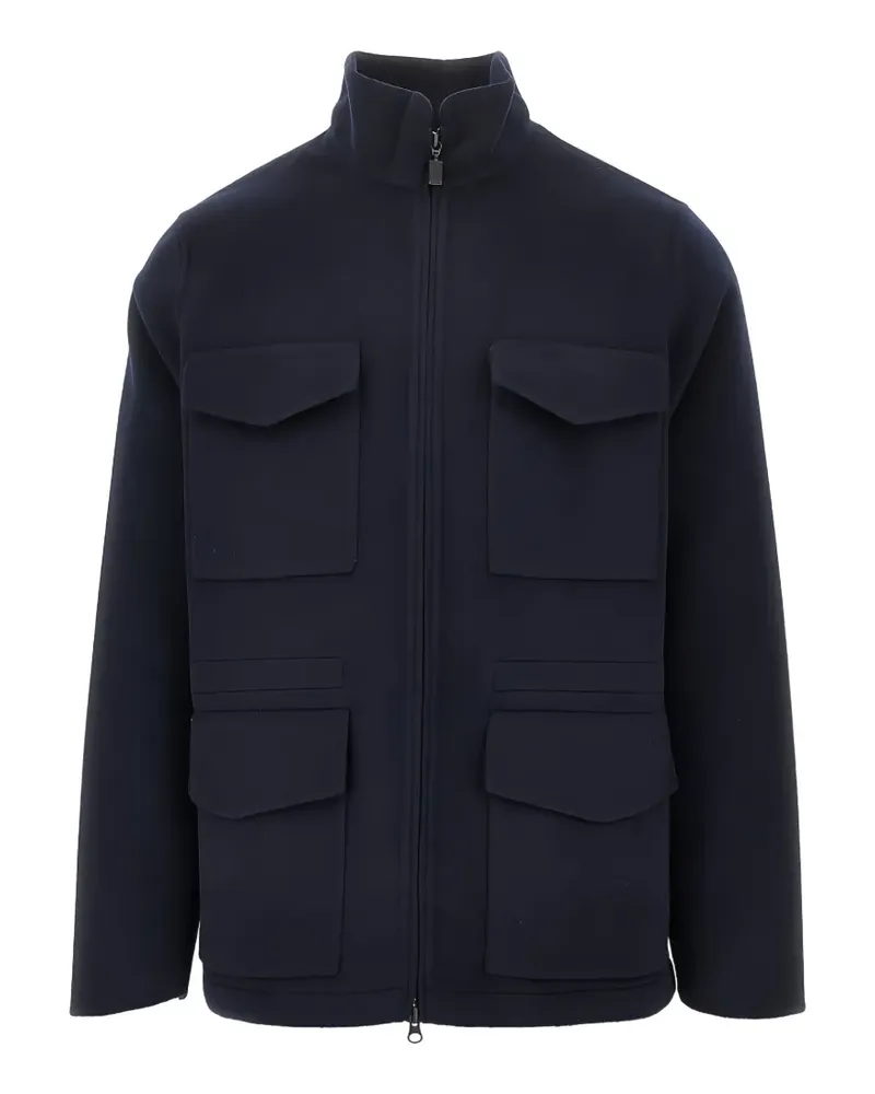 ASPESI four-pocket zip-up jacket - Blau Blau