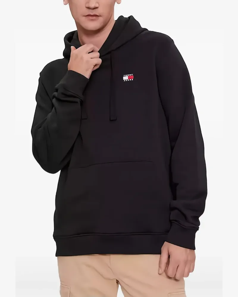 Tommy Hilfiger Hoodie mit Logo - Schwarz Schwarz