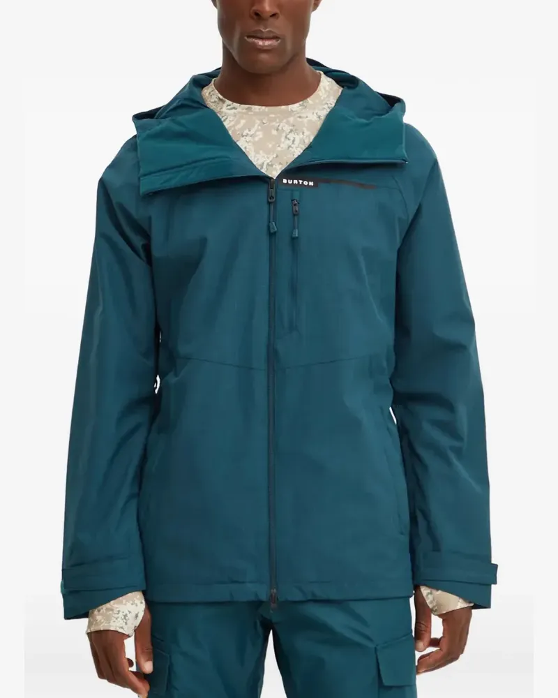 Burton hooded zip-up skiwear jacket - Blau Blau