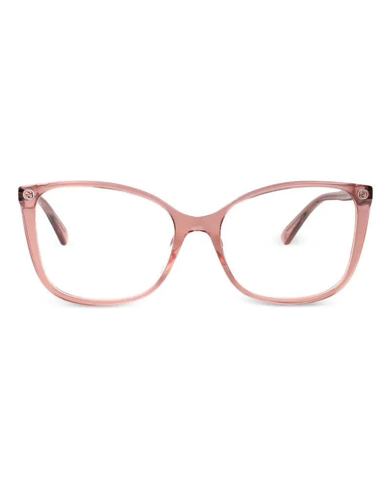 Gucci cat-eye frame glasses - Rosa Rosa