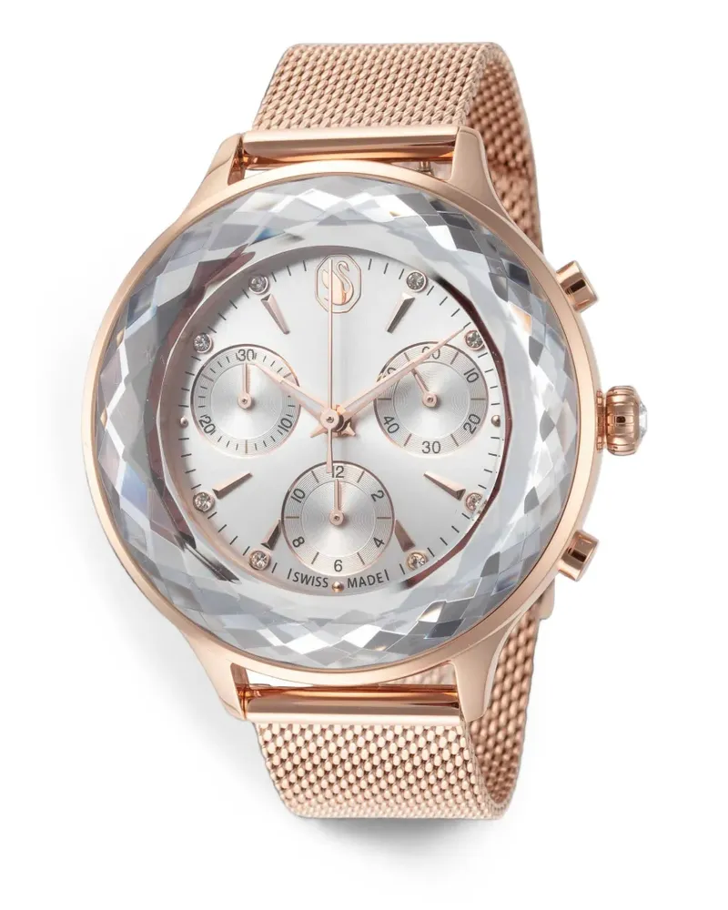 Swarovski Nova round-face 37mm watch - Silber Silber