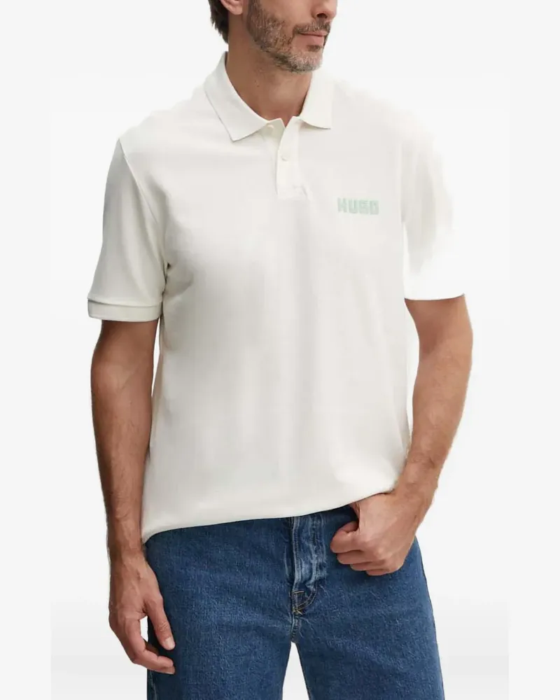 HUGO BOSS Poloshirt mit Logo - Nude Nude