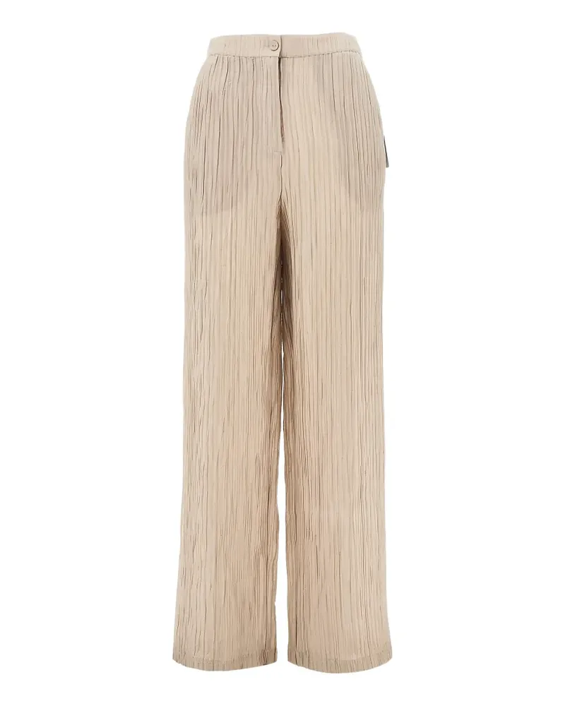Emporio Armani Hose mit Knöpfen - Nude Nude