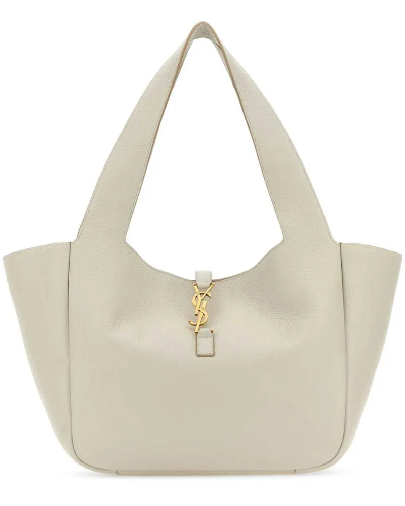 Saint Laurent Bea Handtasche aus Leder - Nude Nude