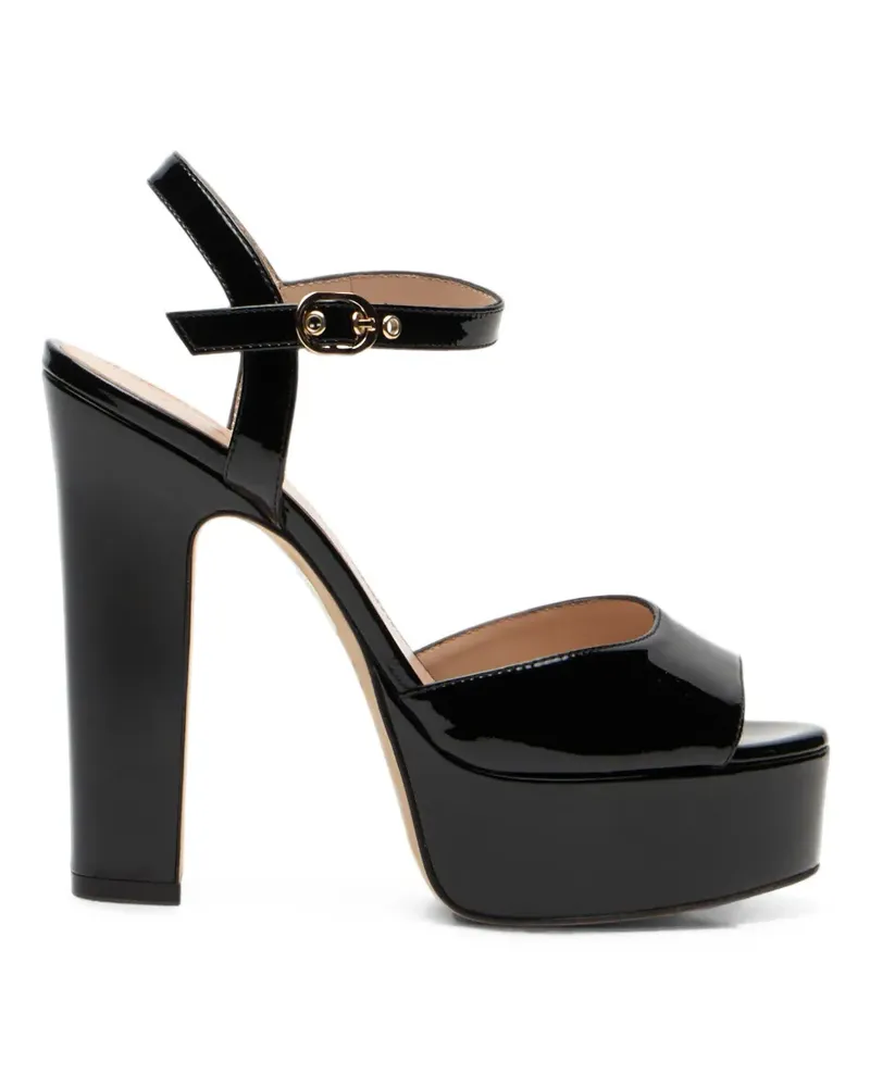 Stuart Weitzman Reade Plateau-Sandalen - Schwarz Schwarz