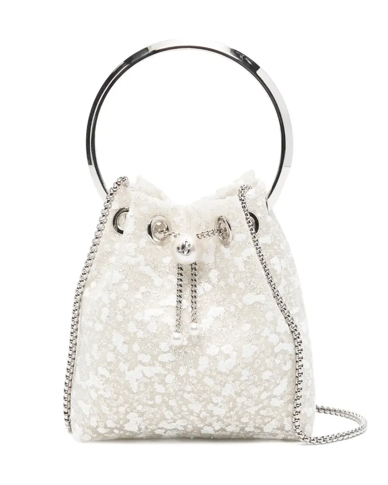 Jimmy Choo Bon Bon bucket bag - Nude Nude