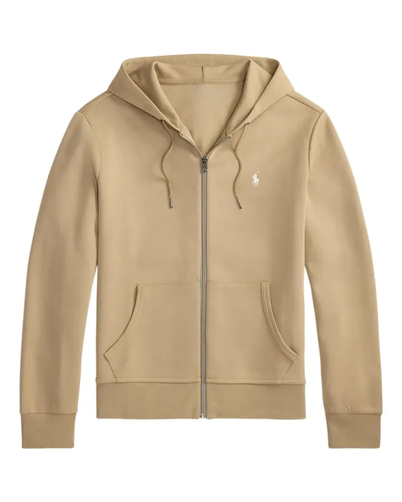 Ralph Lauren Kapuzenjacke mit Reißverschluss - Nude Nude