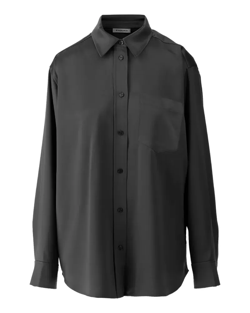 By Malene Birger Audrey chest-pocket shirt - Schwarz Schwarz