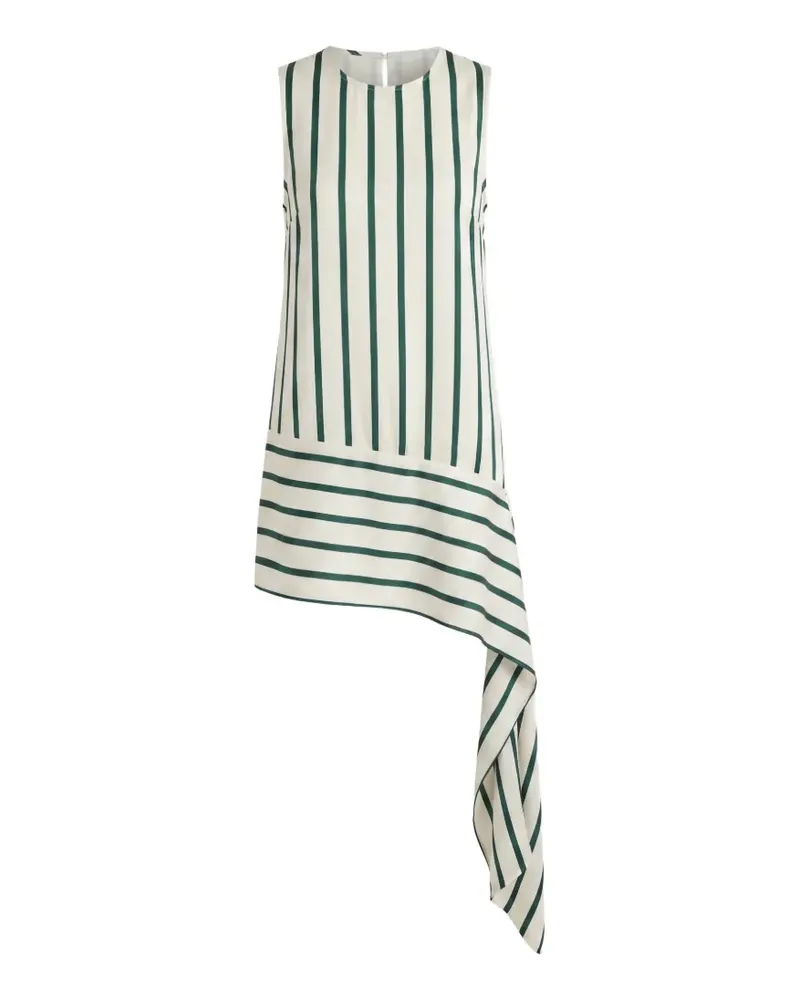 BONDI BORN Cannes Minikleid mit Schärpe - Weiß Weiß