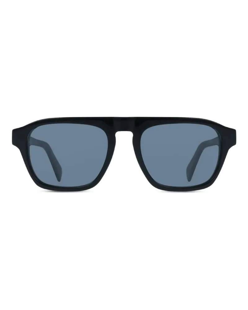 Paul Smith Sonnenbrille mit eckigem Gestell - Schwarz Schwarz