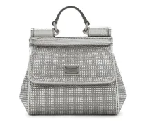 KIM DOLCE&GABBANA Mini Sicily Handtasche - Silber