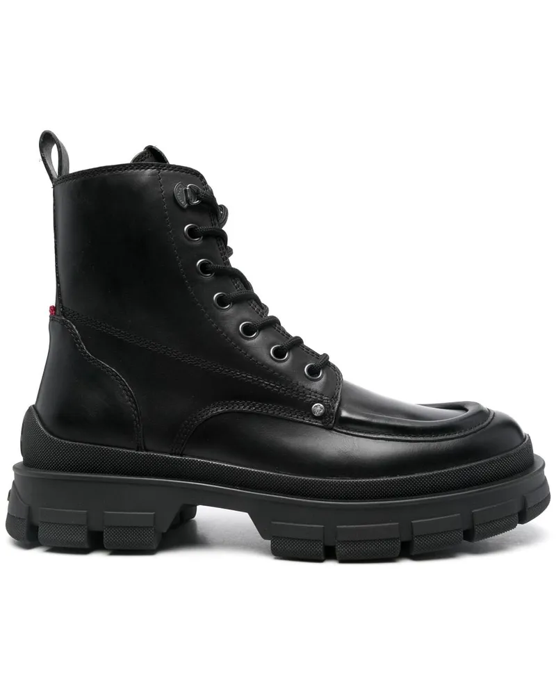 Moncler Heavea City Stiefel - Schwarz Schwarz