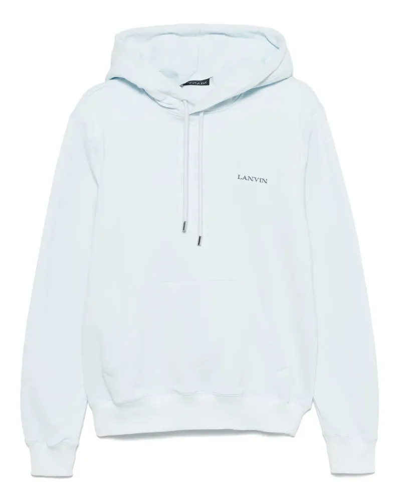 Lanvin Klassischer Hoodie - Blau Blau