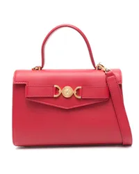 Versace Handtasche aus Leder Rot