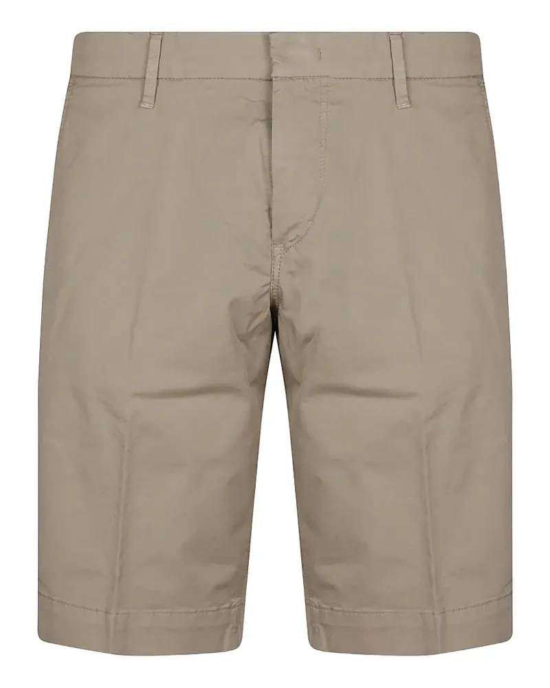 Fay button-fastening chino shorts - Nude Nude