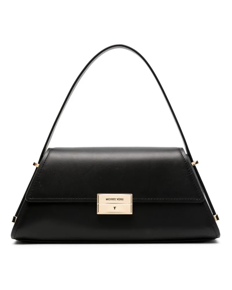 Michael Kors Mittelgroße Ludlow Schultertasche - Schwarz Schwarz
