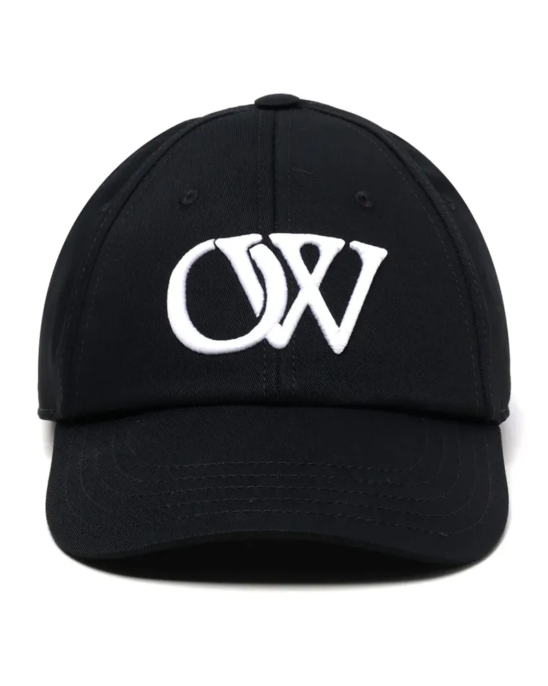 OFF-WHITE OW Drill Baseballkappe - Schwarz Schwarz