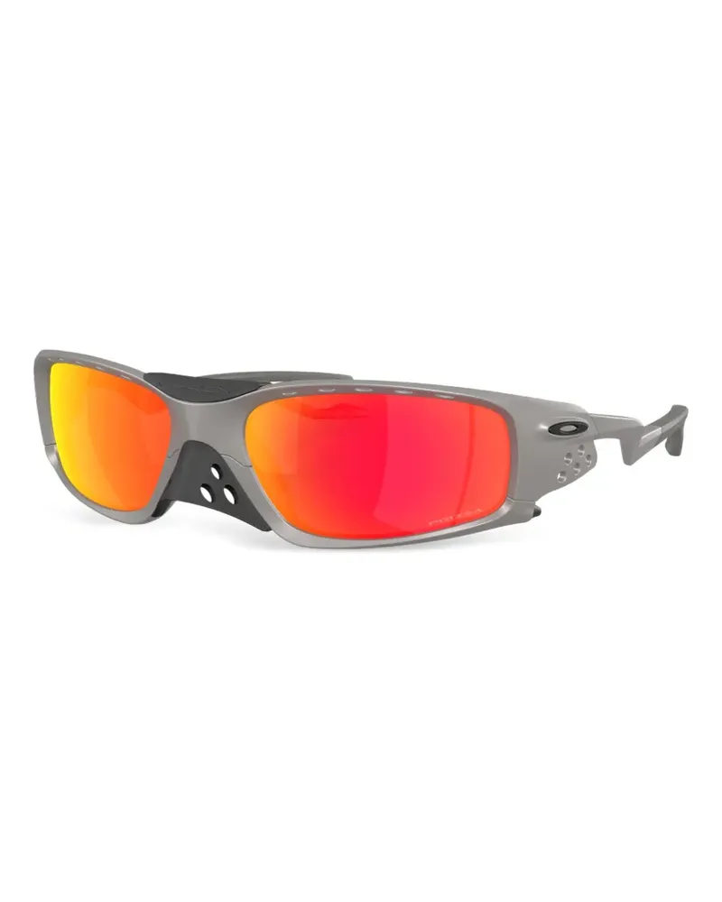 Oakley Plantaris SQ rectangle-frame sunglasses - Grau Grau