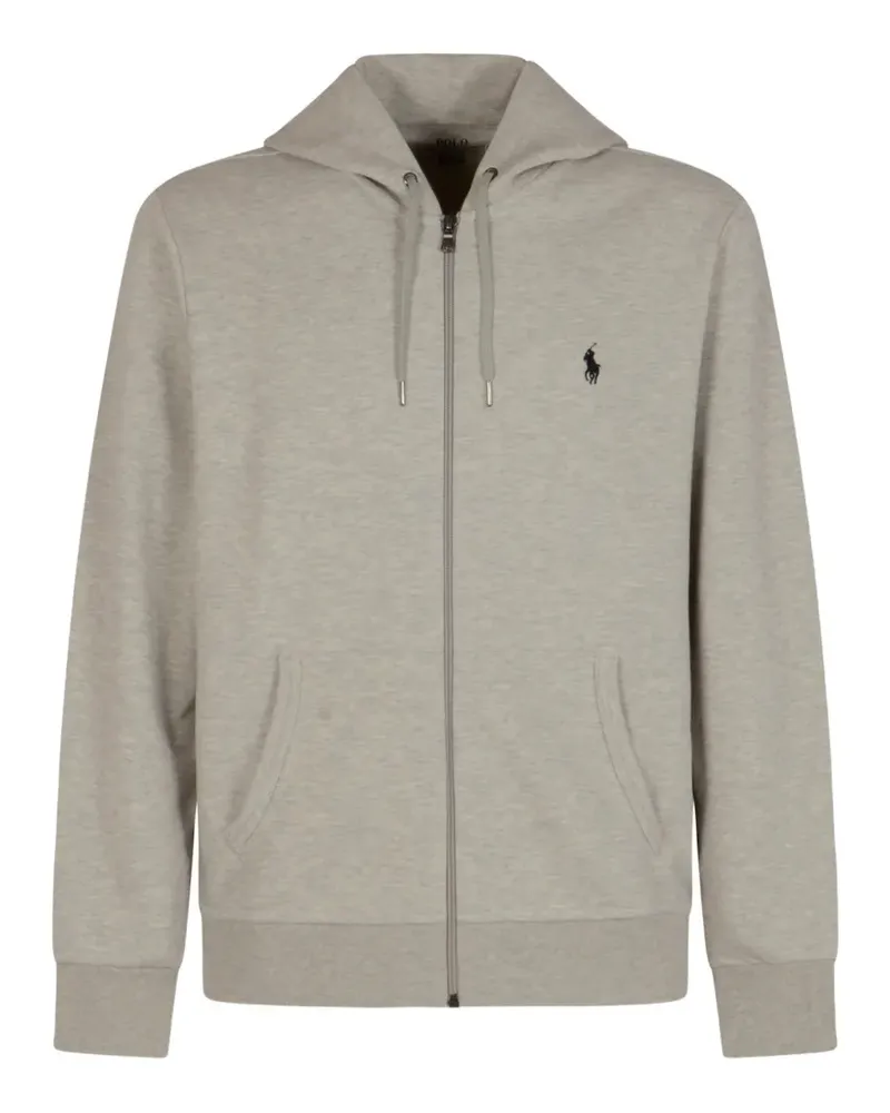 Ralph Lauren Kapuzenjacke mit Logo-Stickerei - Grau Grau