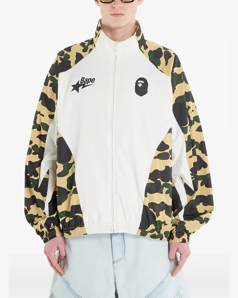 BAPE 1st Camo Jacke - Weiß Weiß