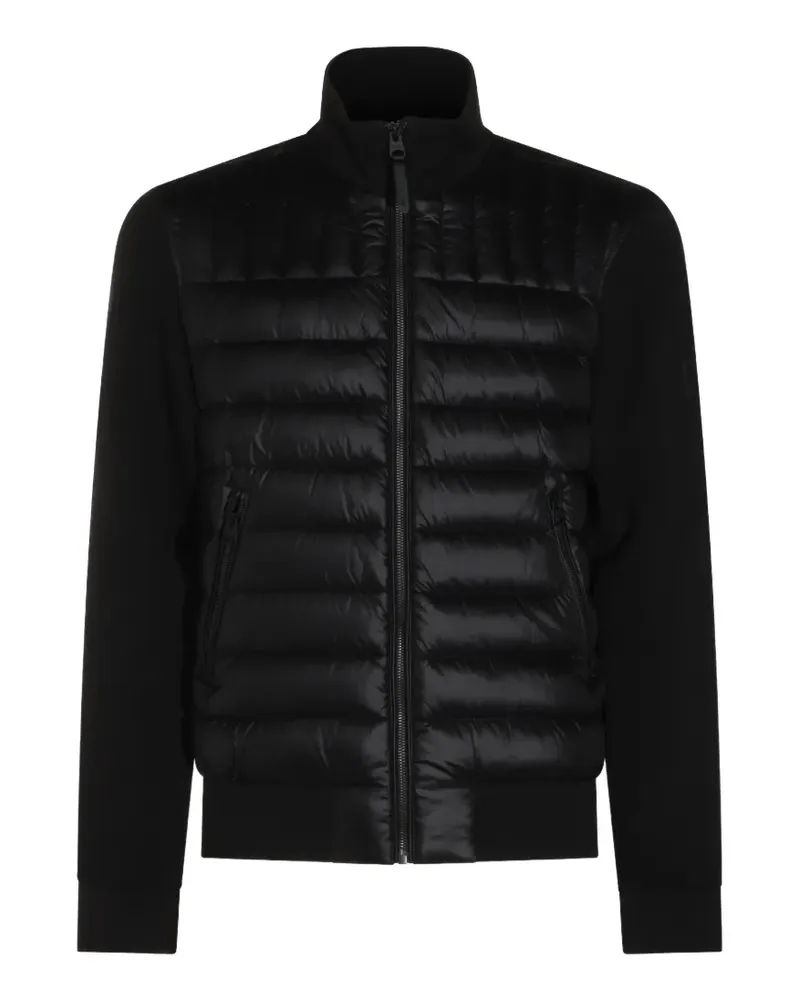 Mackage Collin-R quilted-panel zip-up jacket - Schwarz Schwarz