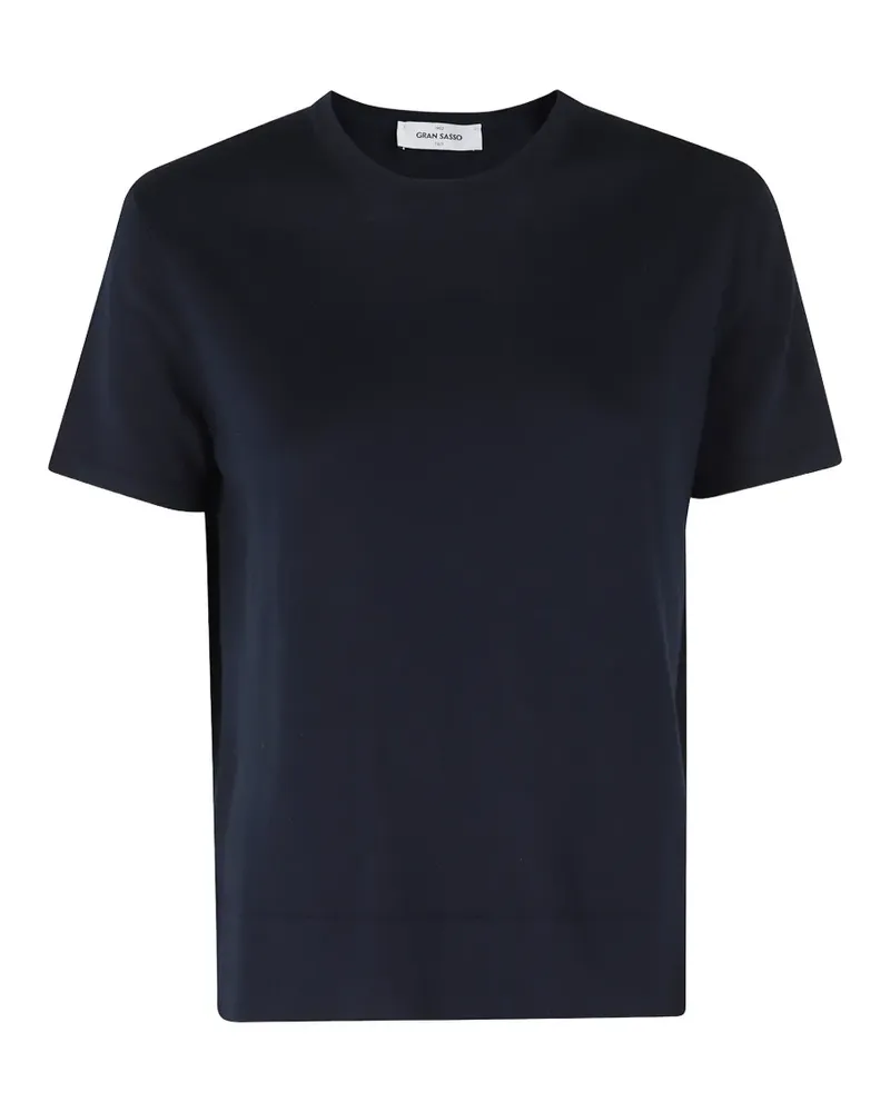 Gran Sasso short-sleeve T-shirt - Blau Blau