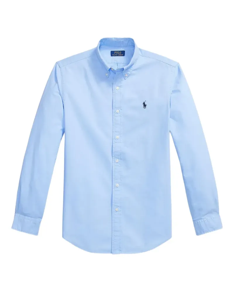 Ralph Lauren Poloshirt mit Polo Pony - Blau Blau