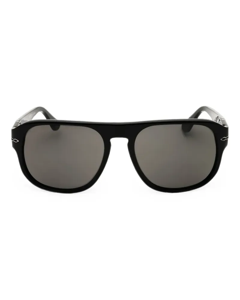 Persol geometric-frame sunglasses - Schwarz Schwarz