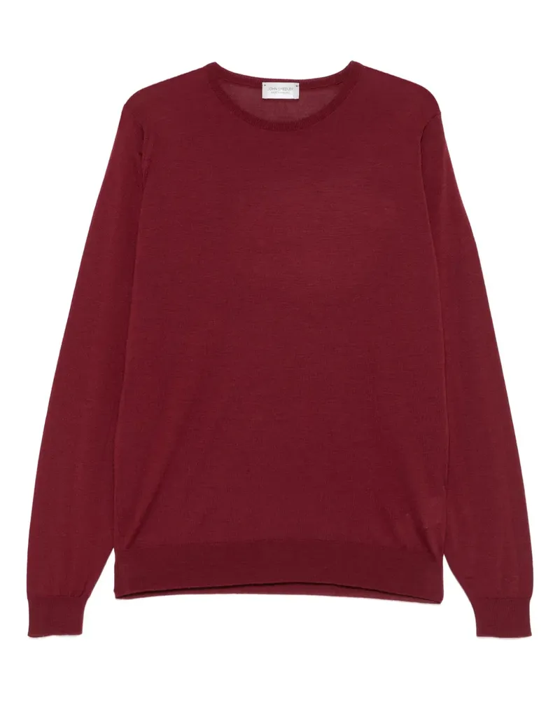 John Smedley crew neck sweater - Rot Rot