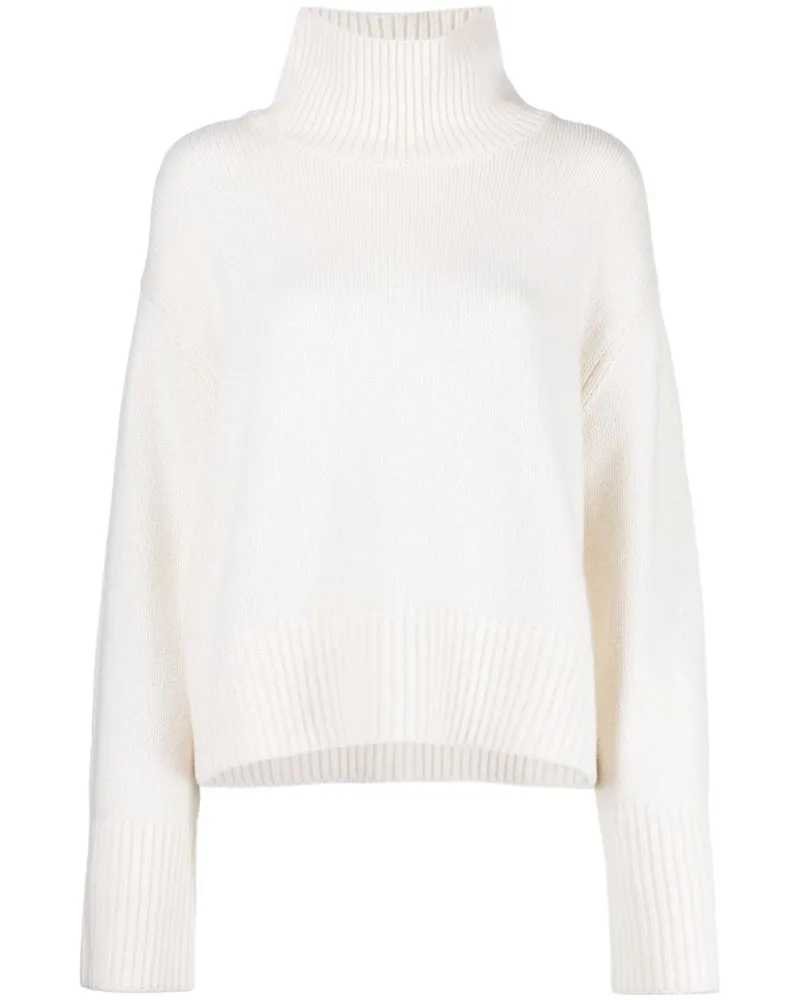 Lisa Yang Kaschmirpullover mit Rollkragen - Nude Nude