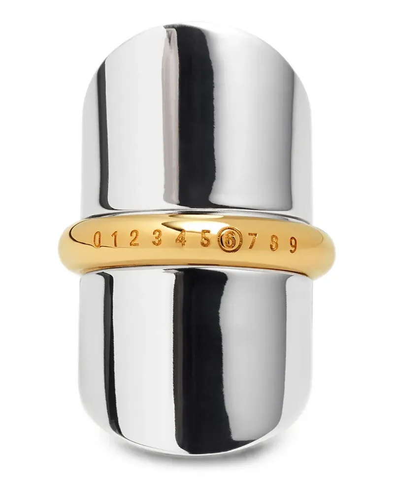 Maison Margiela Vitrine Wedding ring - Silber Silber