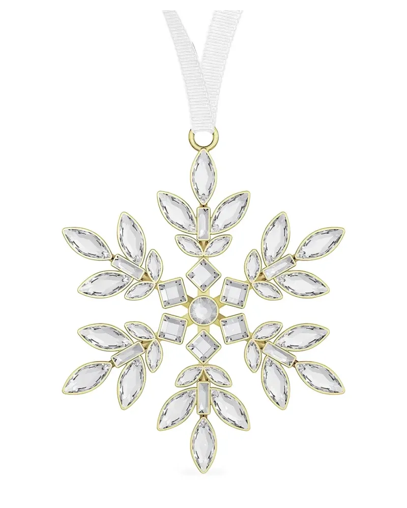 Swarovski Gema Ornament mit Kristallverzierung - Gold Gold