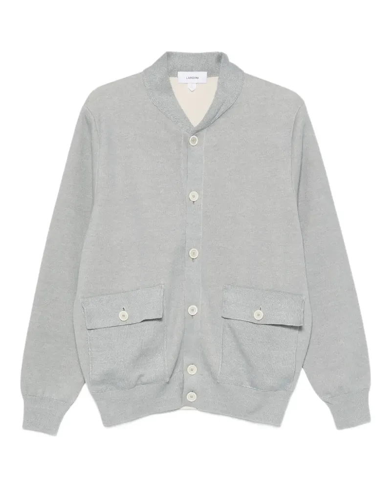 LARDINI buttoned cardigan - Grau Grau