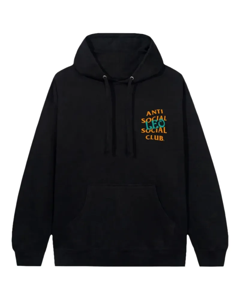 Anti Social Social Club Leo Hoodie - Schwarz Schwarz