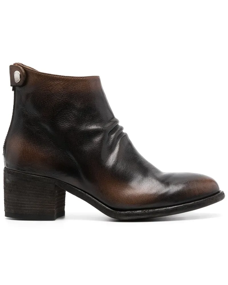 Officine Creative Italia Stiefel mit Schichtabsatz - Braun Braun